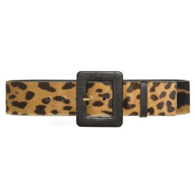 Classic Leopard Belt