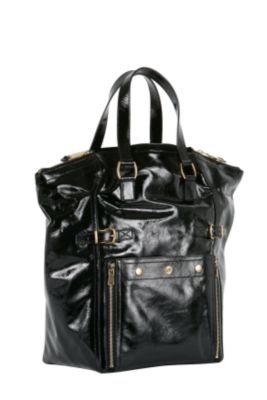 Large Downtown in Black Patent