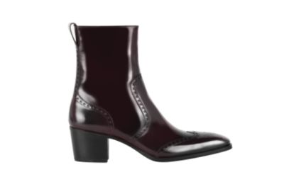 Boot in Bordeaux or Navy Leather