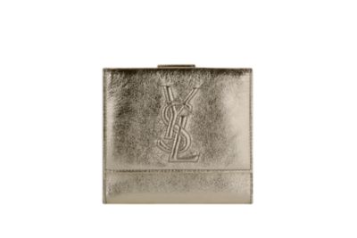 Belle De Jour French Flap Wallet in Metallic Colors
