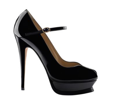 Classic High Heel Pump in Patent