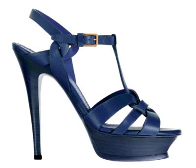 Iconic High Heel Leather Sandal in Multiple Colors