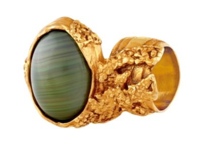 Iconic Arty Oval Ring in Multiple Colors