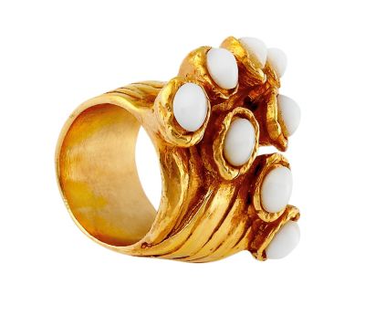 Iconic Arty Dots Ring in Multiple Colors