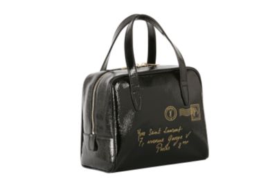 Yves Saint Laurent - US - Mini Y-Mail Patent Tote Bag in Black - Handbags :  yves straps bag ysl