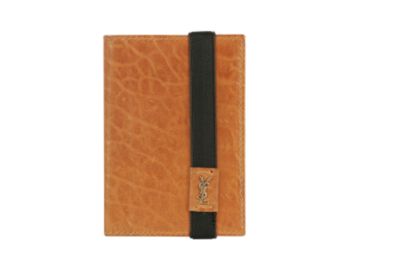 Leather train pass in various colors