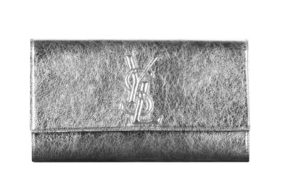 Belle De Jour Large Clutch in Metallic Colors