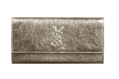 Belle De Jour Large Clutch in Metallic Colors