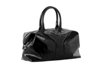 Easy Handbag in Black or Beige Soft Patent