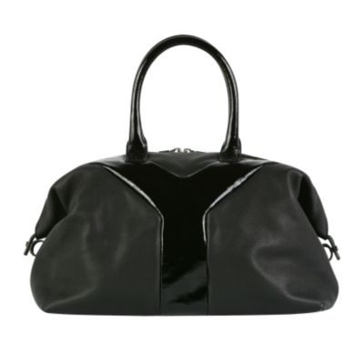Easy Handbag in Leather and Patent