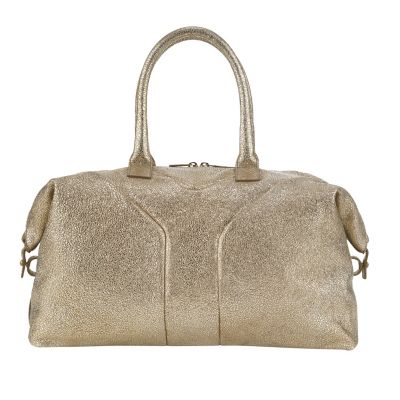 Easy in Gold Metallic Leather