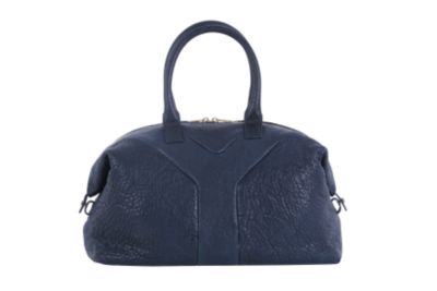 Small Easy Handbag in Navy Leather