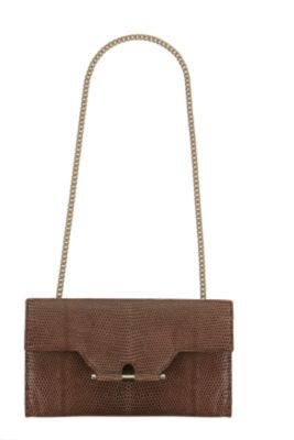 Lizard Shoulder Bag in Various Colors