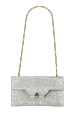 Shoulder Bag in Natural Lizard