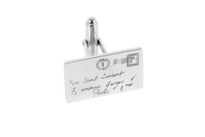 Metal cufflinks in various colors