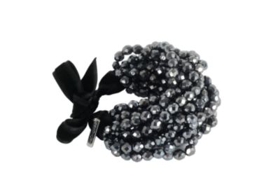 Beaded Bracelet in Iridescent Glass