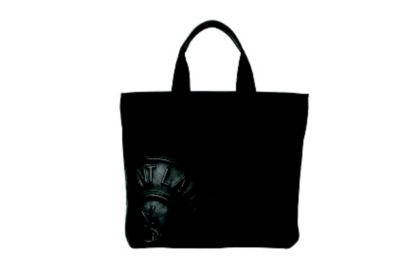 Tote Bag in Black Canvas