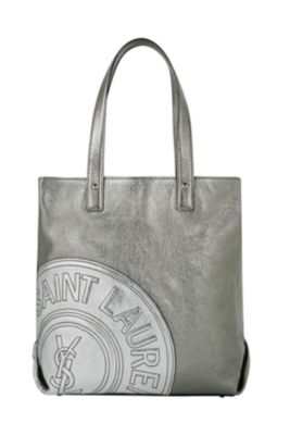 Large Logo Tote in Metallic Colors