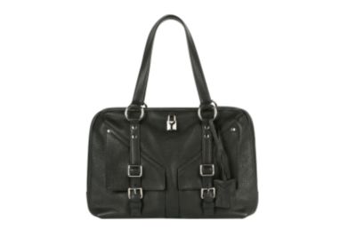 Small Tote in Black or Natural Soft Leather