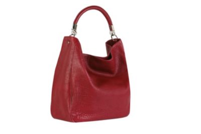 Yves Saint Laurent - US - Roady Handbag in Blue or Red Textured Leather - Shoulder Bag from ysl.com