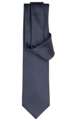 Tie in grey silk