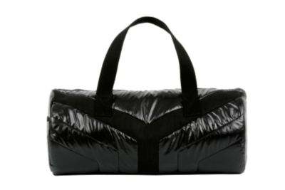 Small Black Nylon Gym Bag