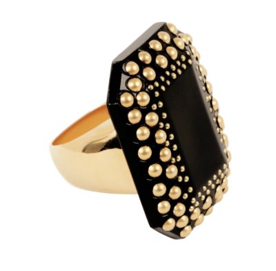 Rectangular Ring - Black