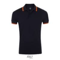 535 French navy / Neon orange